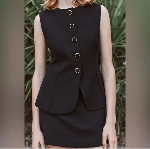 Zara Short Vest Jumpsuit - Picture 3 of 6